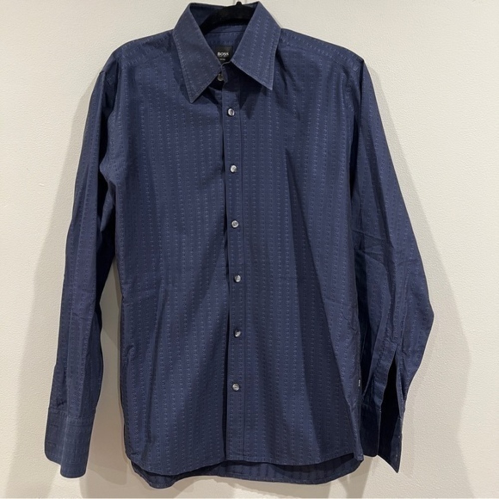 Hugo Boss Button Down Patterned Shirt